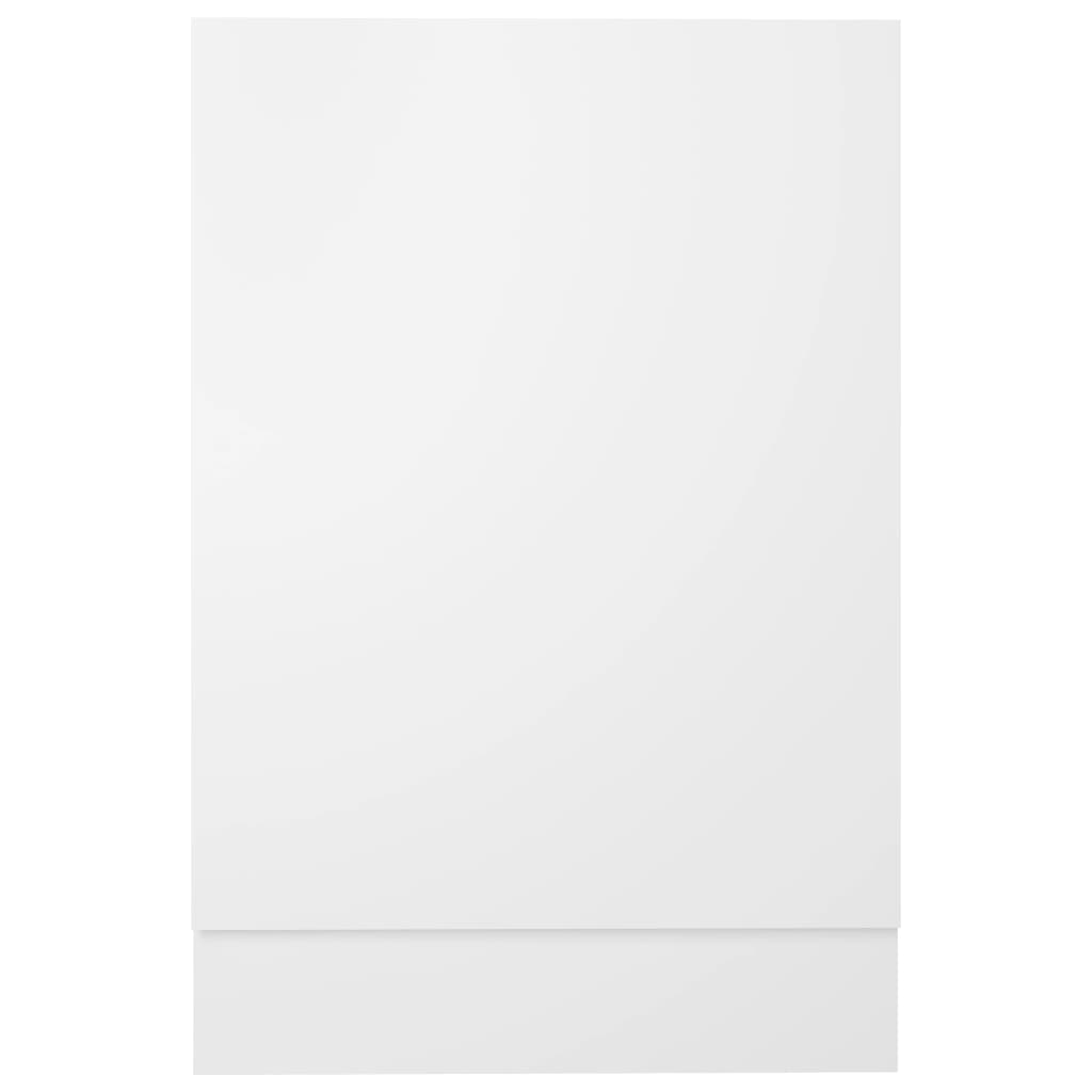 vidaXL Pannello Lavastoviglie Bianco 45x3x67 cm Legno Multistrato