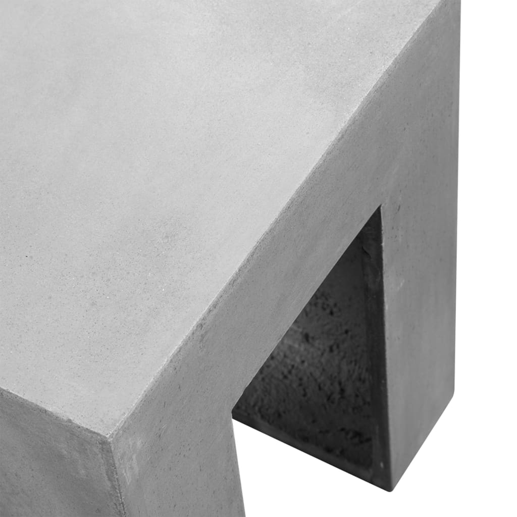 vidaXL Set da Pranzo da Giardino 7 pz in Cemento