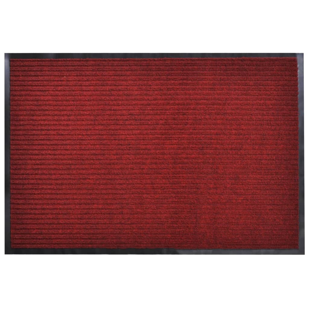 vidaXL Zerbino Rosso in PVC 90 x 60 cm