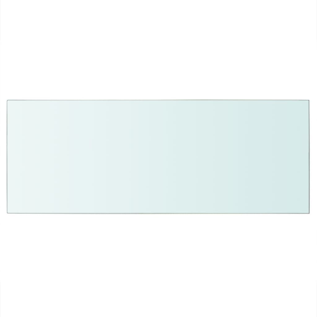 vidaXL Mensola in Vetro Trasparente 60x25 cm
