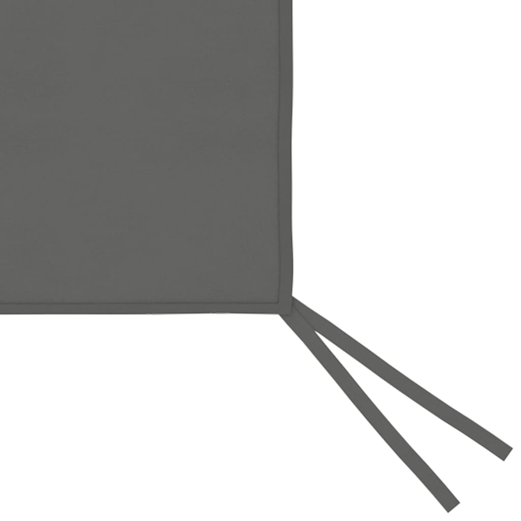 vidaXL Pareti con Finestre per Gazebo 2 pz 4x2,1 m Antracite 70 g/m²