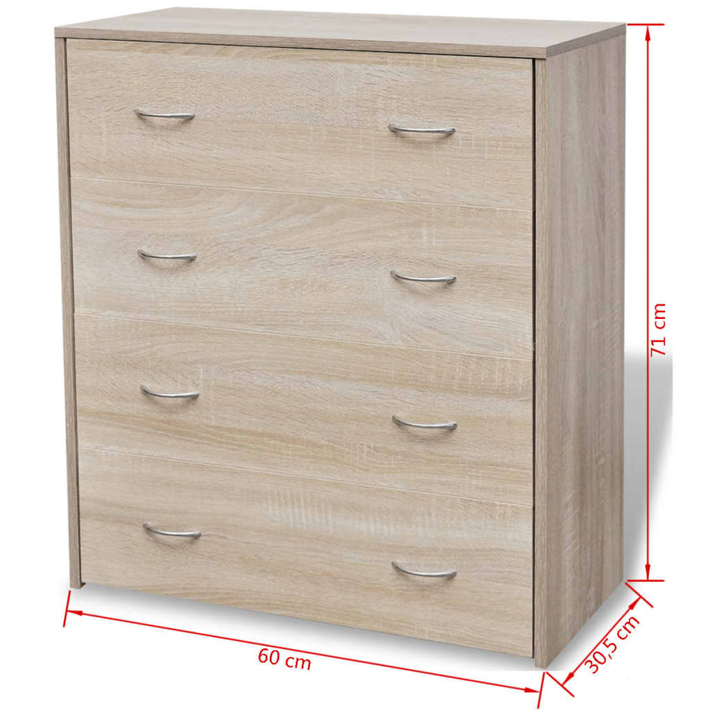 Credenza | Buffet | Armadio con Cassetto Legno Antico 71x35x84 cm in