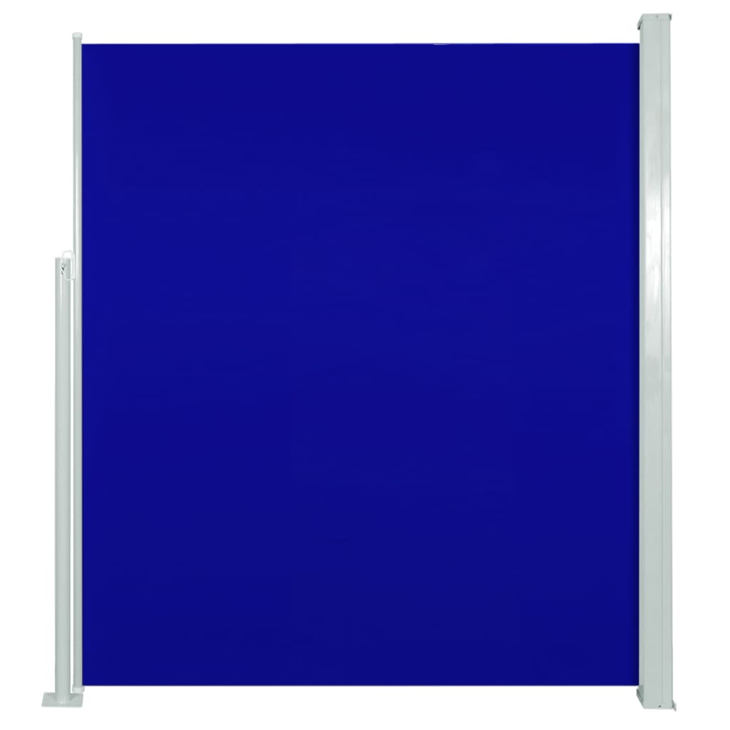 vidaXL Tenda Laterale Retrattile per Patio 160x300 cm Blu