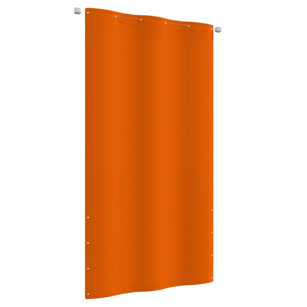 vidaXL Paravento per Balcone Arancione 120x240 cm in Tessuto Oxford