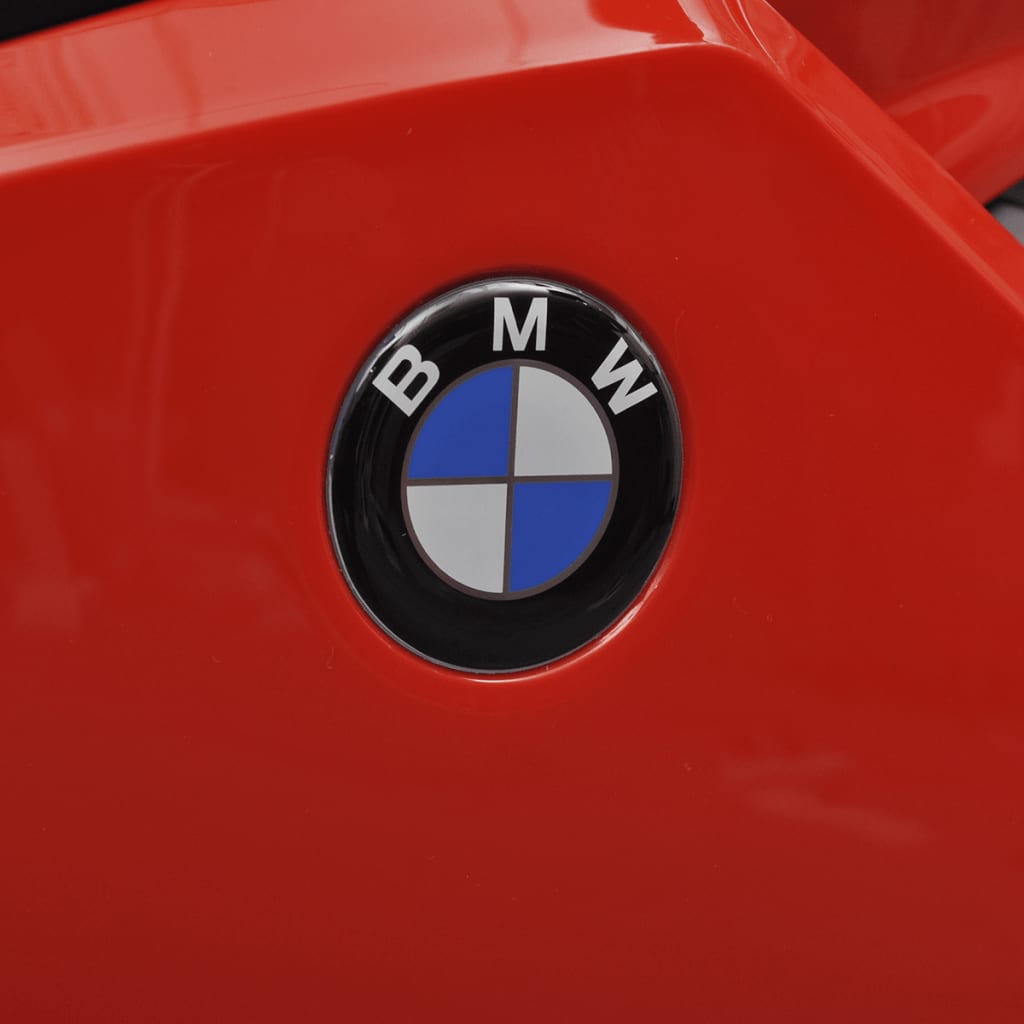 vidaXL Moto Elettrica per Bambini BMW 283 Rossa 6 V