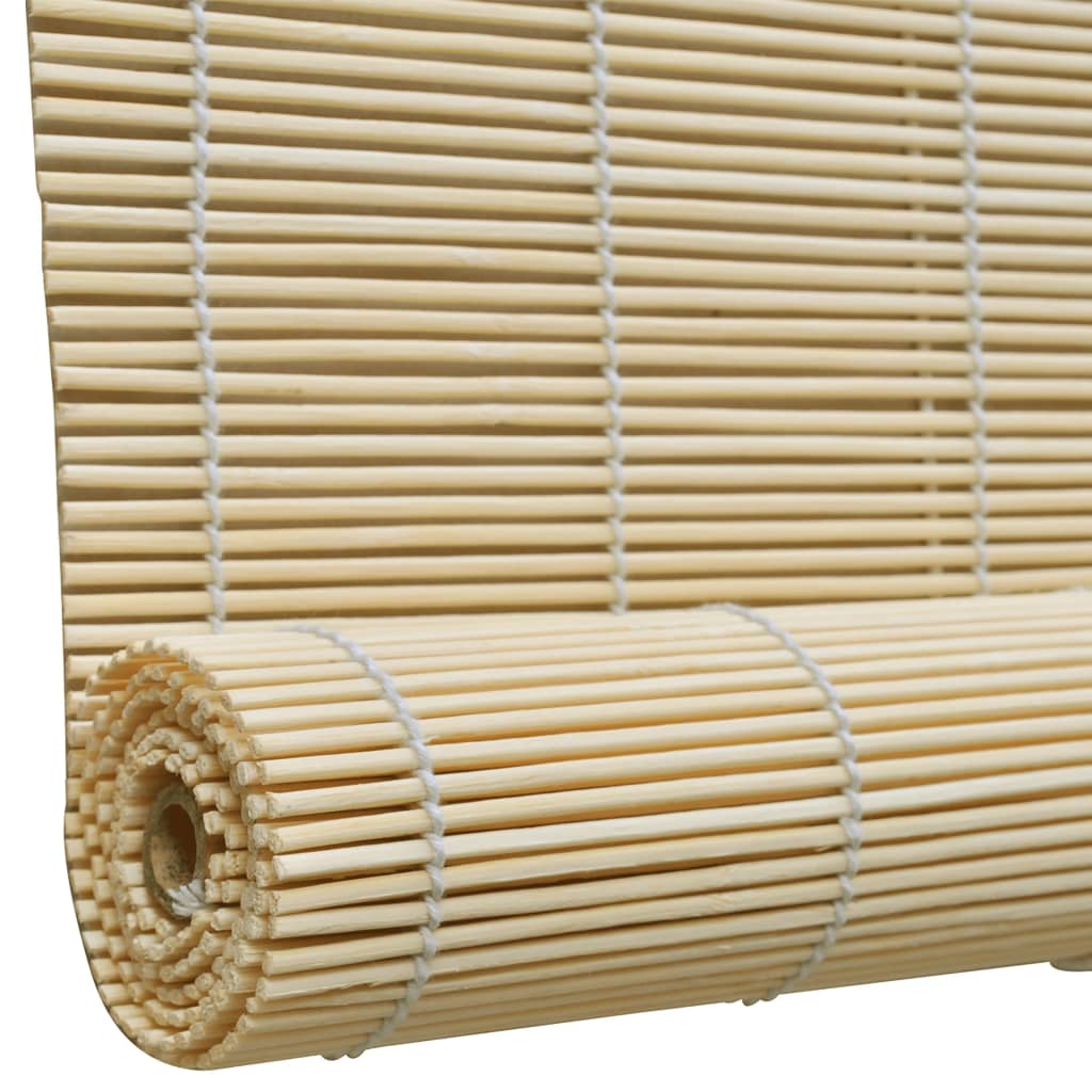 Tende a Rullo in Bambù Naturale 150x220 cm
