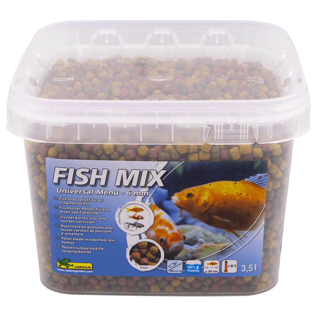 Ubbink Mangime per Pesci Fish Mix Universal Menu 6 mm 3,5 L