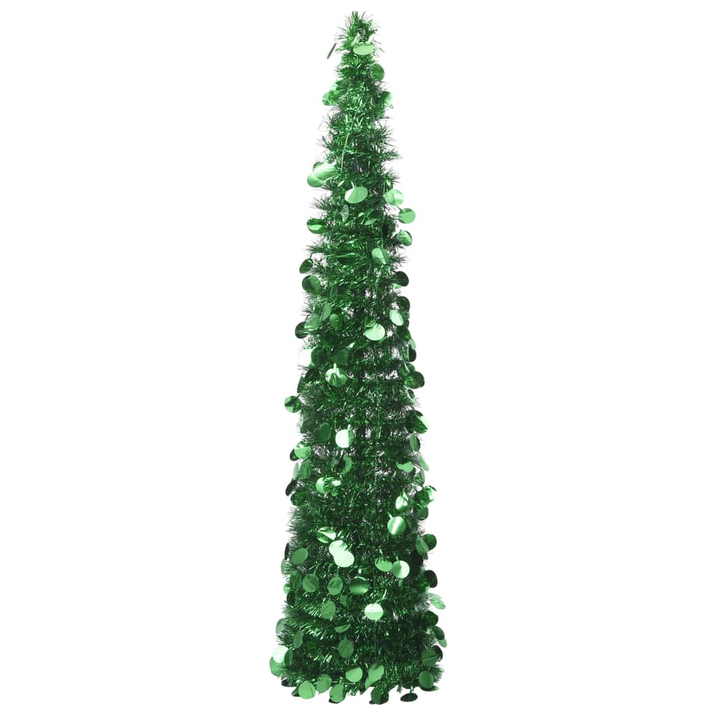 vidaXL Albero di Natale Artificiale Apribile verde 150 cm PET