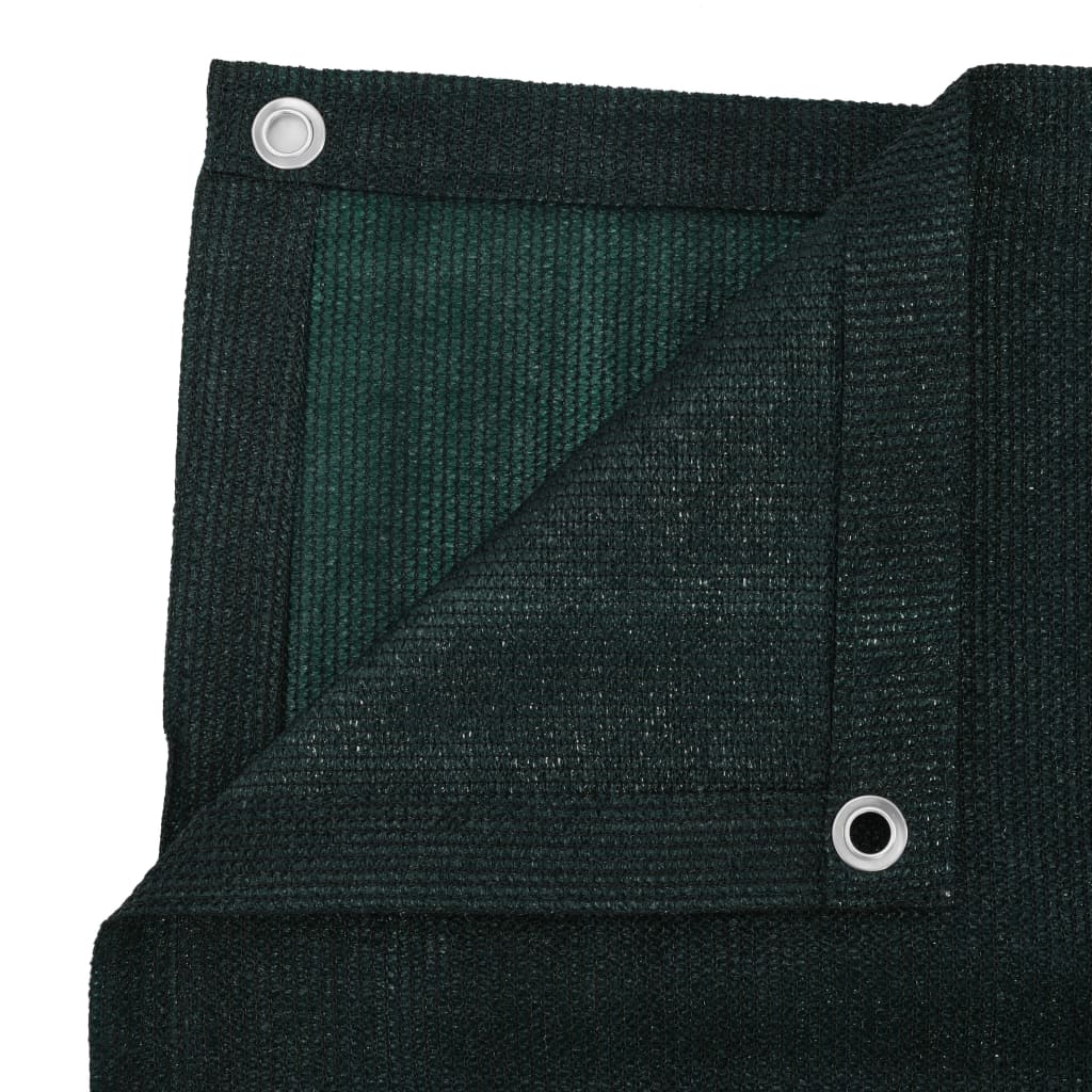 vidaXL Tappeto da Tenda 250x550 cm Verde Scuro in HDPE