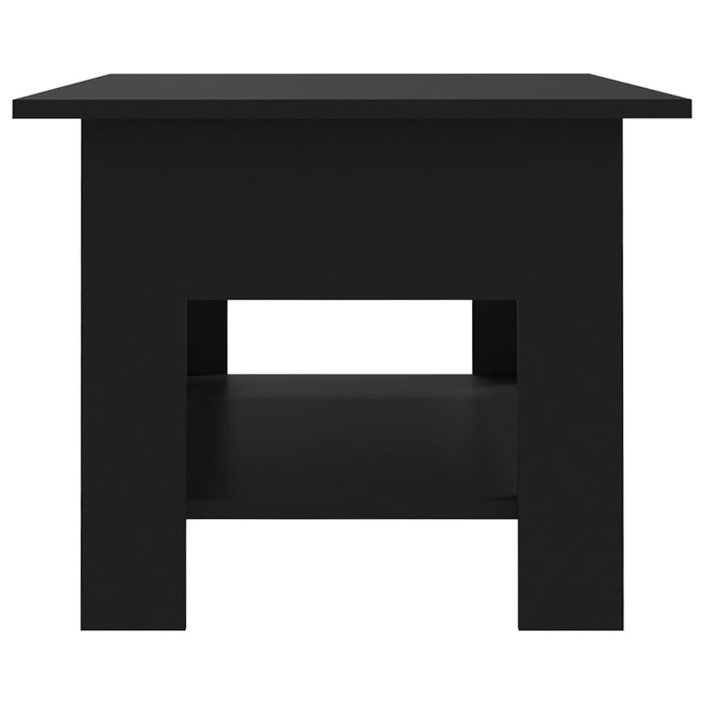 vidaXL Tavolino da Salotto Nero 102x55x42 cm in Truciolato