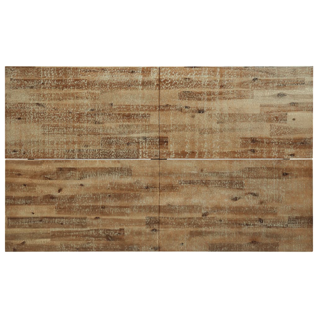 vidaXL Tavolo da Pranzo 150x90x75 cm in Legno Massello di Acacia