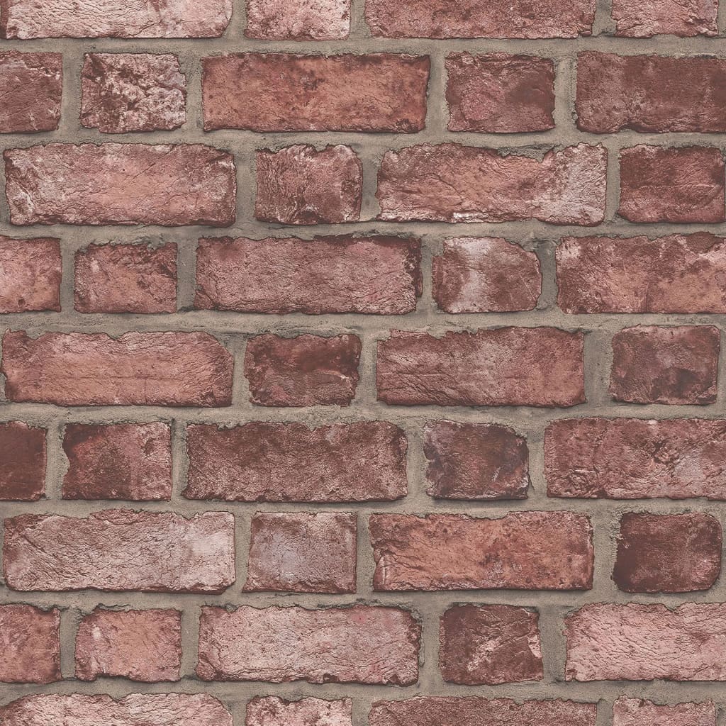 Noordwand Carta da Parati Homestyle Brick Wall Rosso