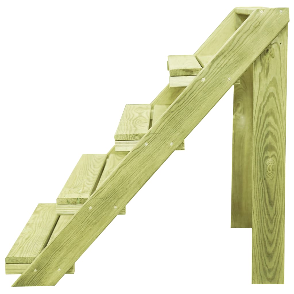 VidaXL Stile Vintage - Set Piedistalli Per Piante 3 Pz Vintage Metallo Effetto Ruggine 93605839