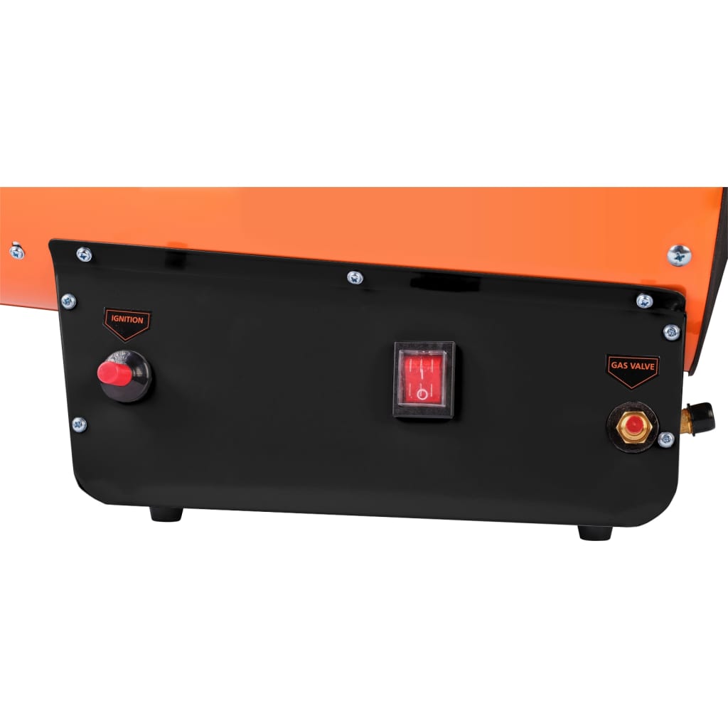 Qlima Generatore Aria Calda a Gas GFA 1015 19x38x30,5 cm Arancione