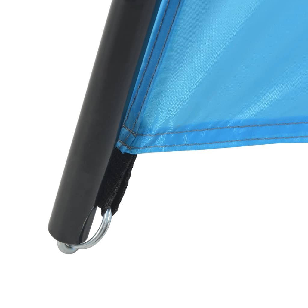 vidaXL Tenda per Piscina in Tessuto 660x580x250 cm Blu