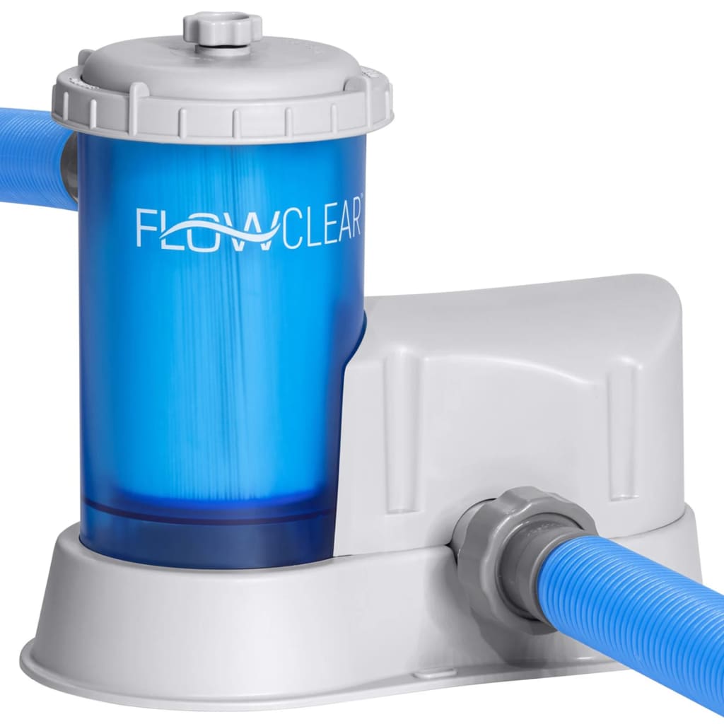 Bestway Pompa con Filtro a Cartuccia Trasparente Flowclear