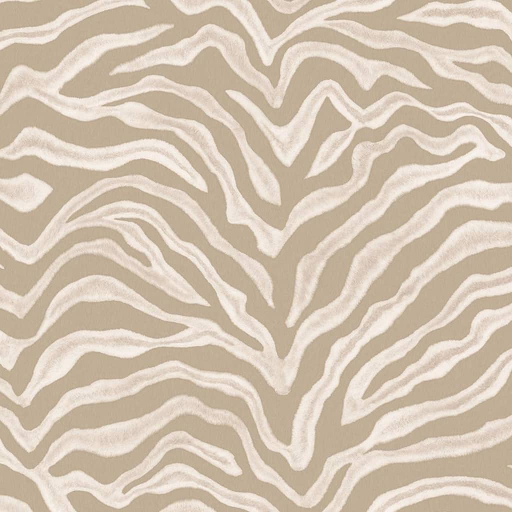 Noordwand Carta da Parati Zebra Print Beige