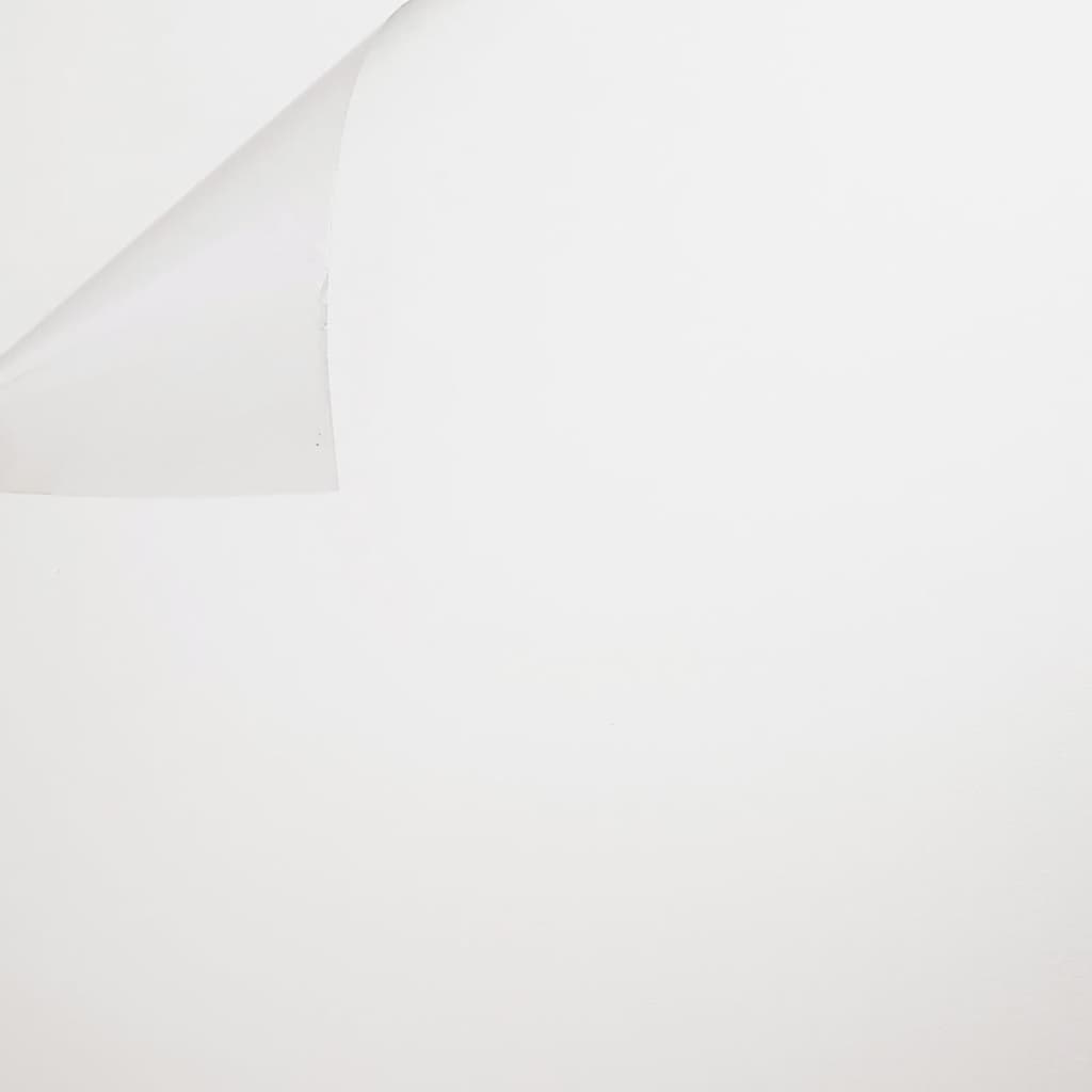Easyprotec Pellicola Permanente Smerigliata per Finestre 90x250cm Bianco