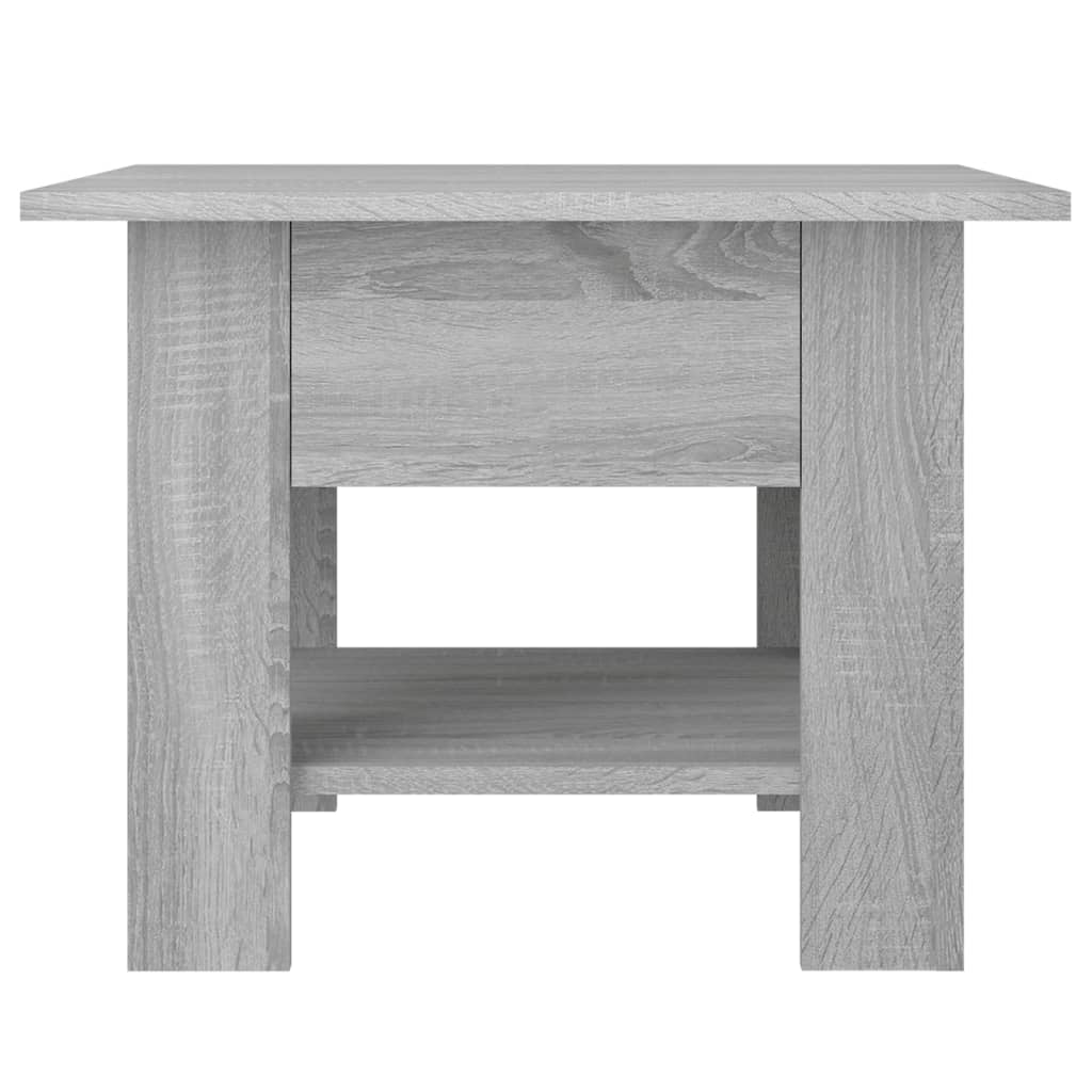 vidaXL Tavolino da Salotto Grigio Sonoma 55x55x42 cm in Truciolato